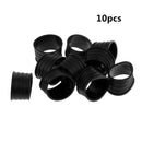 Racquet Elastic Tennis Grip Ring 10pcs Sports Handle's Protector Sweat