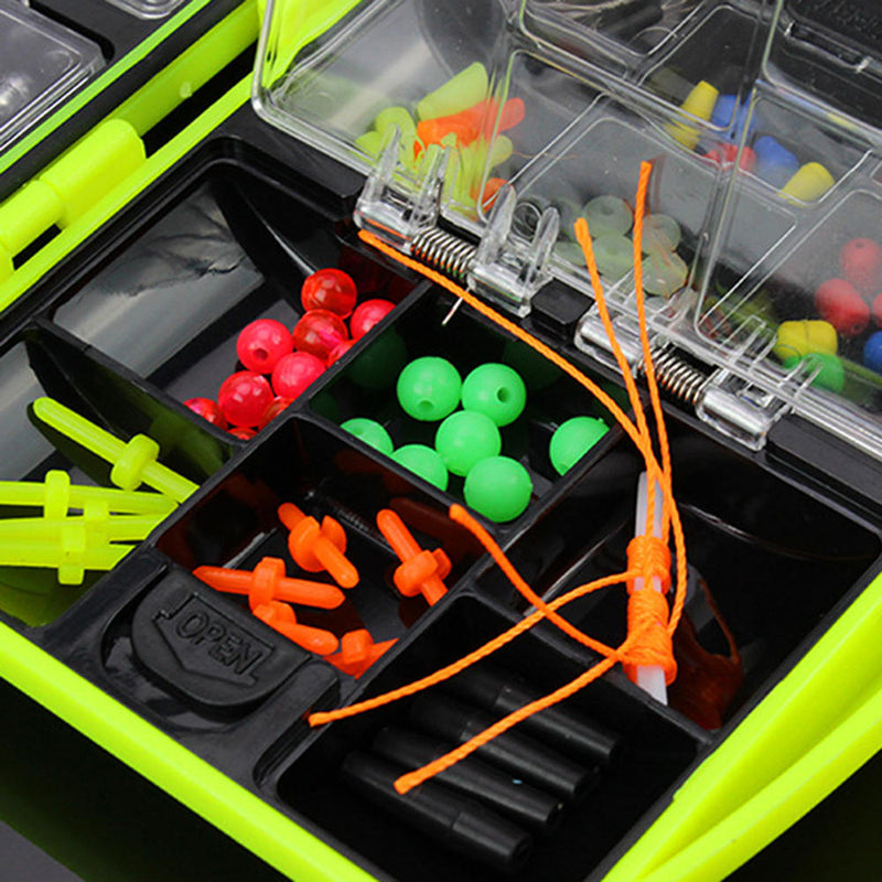 1 Set Fishing Gear Fishing Accessories for Fishermans with Assorting Box