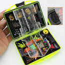 1 Set Fishing Gear Fishing Accessories for Fishermans with Assorting Box