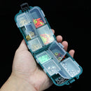 Fishing Terminal Tackle Fishing Tackle Box - sleeve hooks, beads, connectors