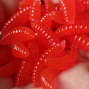 Maggot Grub Soft Imitation Hook Bait Fishing Tackle Mixed Sinking Useful New