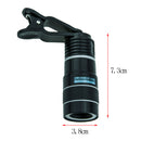 8x Optical Zoom Lens Telescope Telephoto Clip-on Mobile Cell Phone Camera New