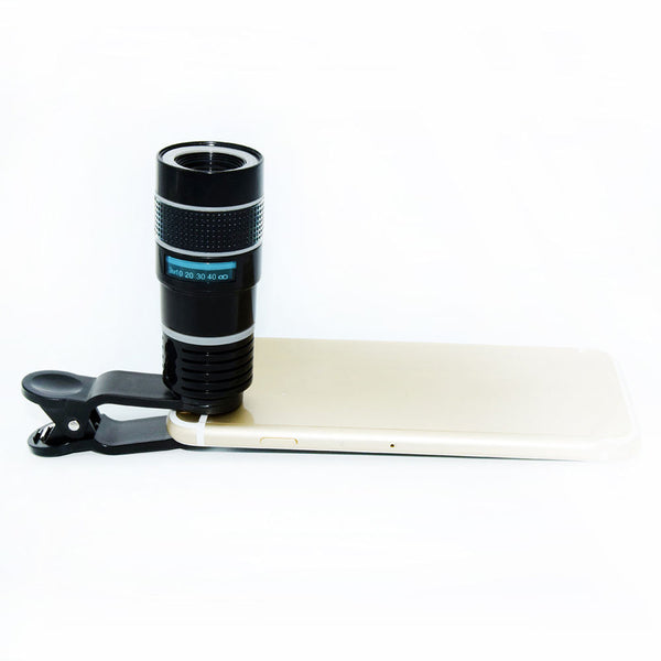 8x Optical Zoom Lens Telescope Telephoto Clip-on Mobile Cell Phone Camera New