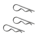 10 pcs Heavy Duty Stainless Steel R Clips Retaining Wire Pins Spring Cotter Pins