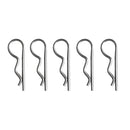 10 pcs Heavy Duty Stainless Steel R Clips Retaining Wire Pins Spring Cotter Pins