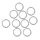 10pcs 316 Stainless Steel Key Ring 25mm Heavy Duty Detachable Split Key Hot