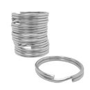 10 Pc 25mm 316 Stainless Steel Key Rings Keychain Heavy Duty Split Rings