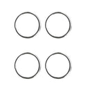 10 Pc 25mm 316 Stainless Steel Key Rings Keychain Heavy Duty Split Rings