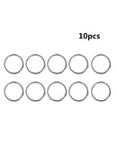10 PCS 25mm 316 Stainless Steel Key Rings Heavy Duty Split Rings Scuba Gear