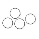 Lots 10Pcs 25mm 316 Stainless Steel Key Rings Heavy Duty Split Rings Keychain