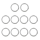 10 PCS 25mm 316 Stainless Steel Key Rings Heavy Duty Split Rings Scuba Gear