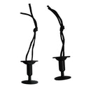 2 x Black Plastic Board Surfboard Surf Leash Plug with 12cm cord string New Hot