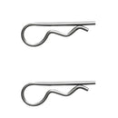 20 Pcs Stainless Steel R Clips Cotter Pins Spring Clip Retaining Clip Newest Use