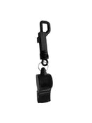 Survival Whistle Plastic Black Key Chain Outdoor Emergency Sports Camping