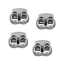 10x Bean Toggle Rope Clamp Cord Locks Stopper Clasp Buckle Drawstring Sewing