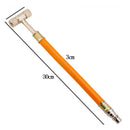 300mm Double Head Car Flexible Rubber Wheel Tyre Tire Valve Extension Adaptor