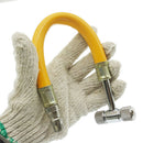 Flexible Rubber Wheel Tyre Tire Valve Extension Adaptor Tire Inflatable Accessor