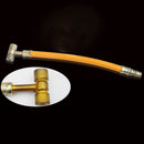 Flexible Rubber Wheel Tyre Tire Valve Extension Adaptor Tire Inflatable Accessor