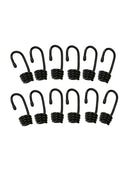 12 * Plastic Steel Wire Hooks for 8mm Elastic Shock Cord Bungee Rope Practical