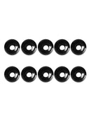30Pcs Elastic Shock Cord Ball Stopper Lock End Toggle Buckle Fastener Stop