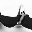 Heavy Duty Scuba Dive 316 Stainless Steel Keeper Clip & Bent D Ring New