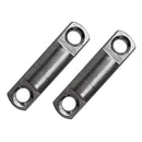 2X Stainless Steel Reel Spool Line Double Swivels for Scuba Diving Snorkeling
