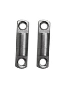 2X Stainless Steel Reel Spool Line Double Swivels for Scuba Diving Snorkeling