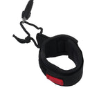 1Pcs Adjustable Surf Board Coiled Bicep Wrist Leash with Plug Black New Hot