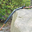 Black PVC Rock Climbing Mountaineering Exploring Rope Protector Sleeve Cover