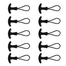 10xZip Puller Zipper Pulls Cord Replacement fastener Slider Jacket High Quality