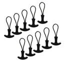 10xZip Puller Zipper Pulls Cord Replacement fastener Slider Jacket High Quality