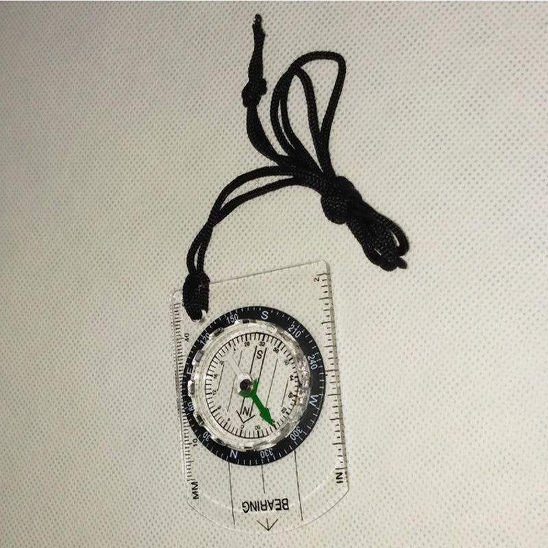 Pocket Brass Watch Style Military Army Compass Outdoor Camping Hiking Keychain