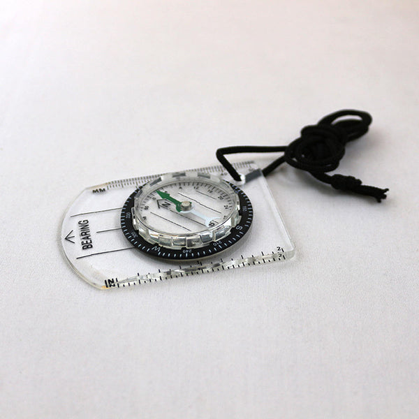 Professional Mini Compass Map Scale Ruler Multifunctional Equipment Outdoor