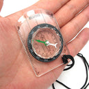 Professional Mini Compass Map Scale Ruler Multifunctional Equipment Outdoor