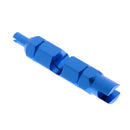 1 Pc Bike Double-Head Multi-function Nozzle Tube Disassembly Tool Blue Nice New