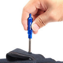 1 Pc Bike Double-Head Multi-function Nozzle Tube Disassembly Tool Blue Nice New