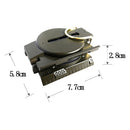 1 PC Folding Compass Portable Military Multifunction Metal shell Compass