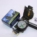1 PC Folding Compass Portable Military Multifunction Metal shell Compass