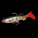 Fishing Lure Soft Bait with Treble Tackle Hooks for freshwater / saltwater