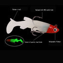 Fishing Lure Soft Bait with Treble Tackle Hooks for freshwater / saltwater