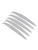 5pcs Unpainted Crankbait Fishing Lure Body Transparent Blank Fish Lures 18.5cm