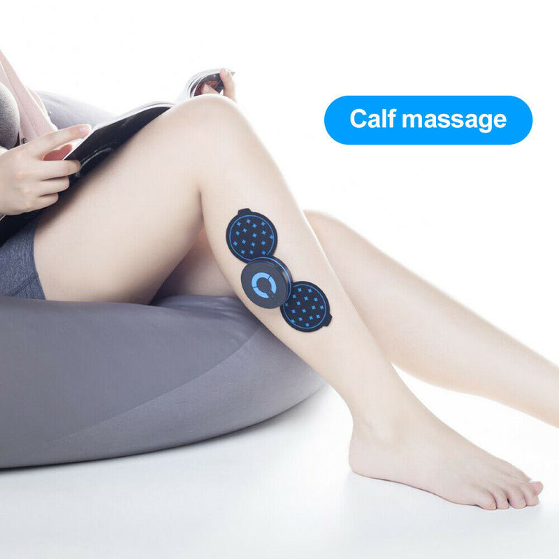 1 Pc Mini Electric Neck Back Massager Pad Cervical Massage Stimulator Pain