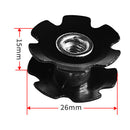 Universal 10x Headset Flanged Star Nut Washer fit for 1-1/8"/28.6mm stem tdf