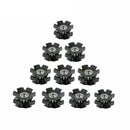 Universal 10x Headset Flanged Star Nut Washer fit for 1-1/8"/28.6mm stem tdf