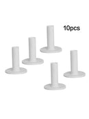 10 x Plastic Tees Holder For Golf Driving Range Tee Practical Tool White Best