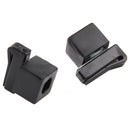 2x Magnetic Snooker Pool Cue Chalk Holder with Belt Clip Billiards Accessories