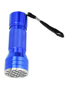 21 LED UV Ultra Violet light Flashlight Torch Inspection Light Outdoor Blue