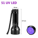 390-395nM UV Ultra Violet LED Flashlight Blacklight Torch Light Inspection Lamp