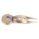 1 pc Aluminum Alloy Divot Tool Putting Green Lawn Repair Golf Gift Ball Marker
