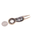 1 pc Aluminum Alloy Divot Tool Putting Green Lawn Repair Golf Gift Ball Marker